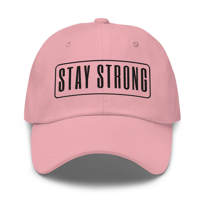 Embroidered Baseball Cap - Adjustable - Stay Strong