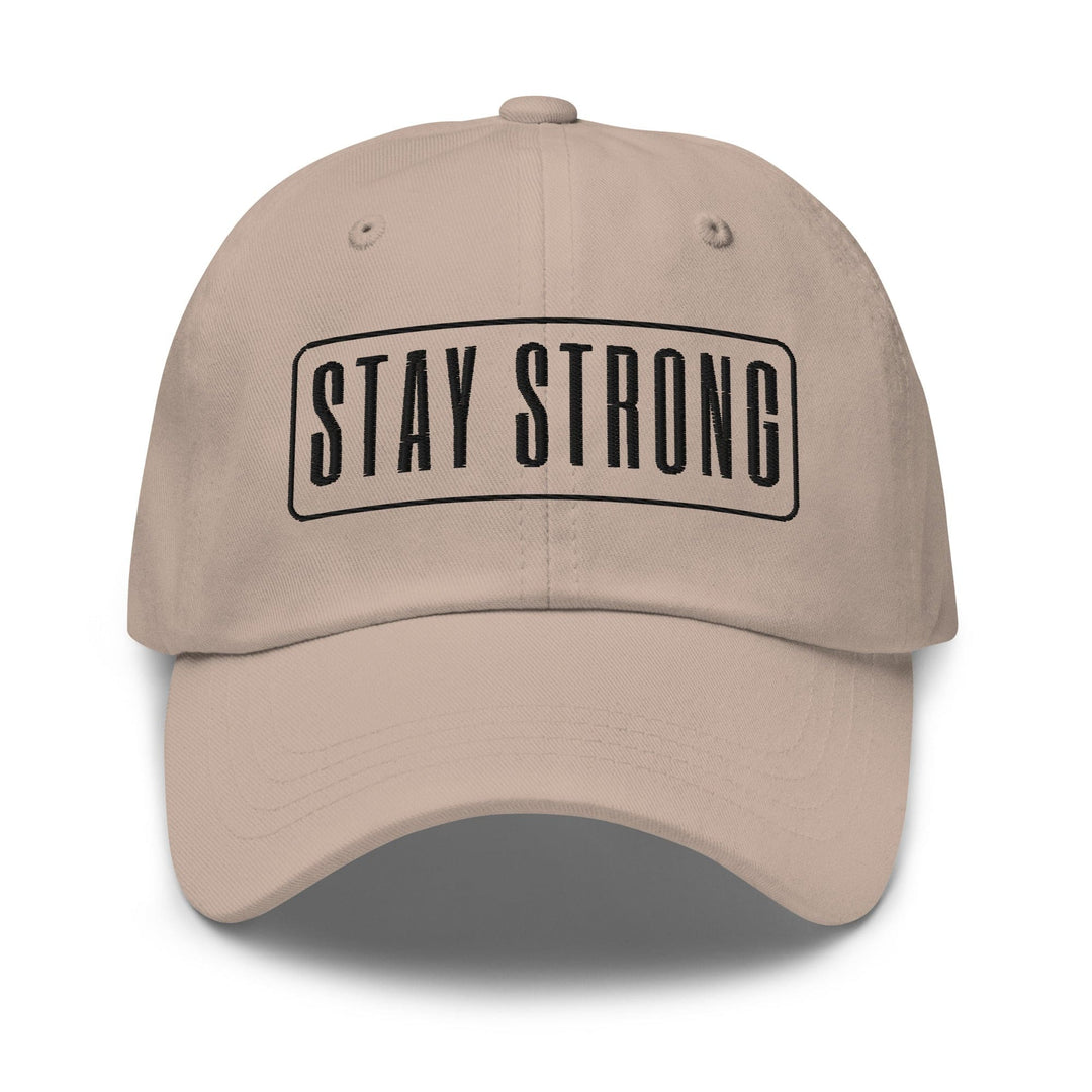 Embroidered Baseball Cap - Adjustable - Stay Strong