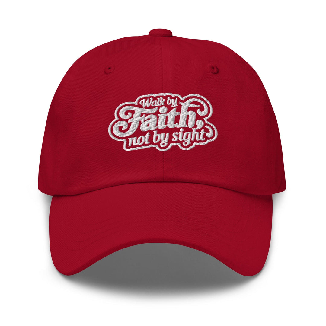 Embroidered Baseball Cap - Adjustable Walk by Faith - Unisex | Baseball Caps