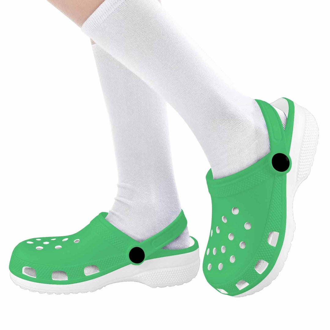 Emerald Green Clogs For Youth - Unisex | Clogs | Youth