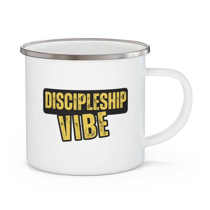 Enamel Camping Mug Discipleship Vibe - Decorative | Enamel Mugs