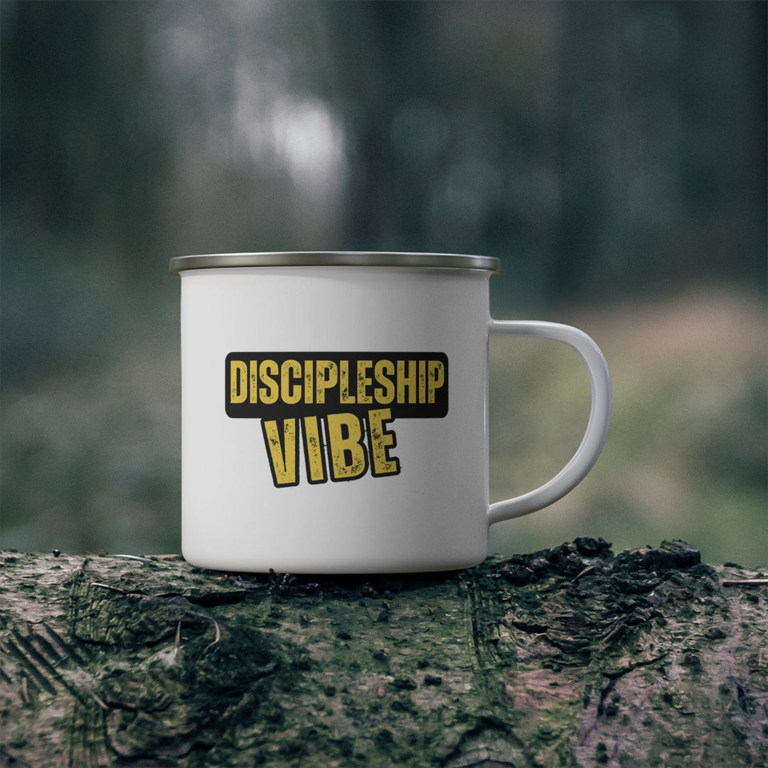 Enamel Camping Mug Discipleship Vibe - Decorative | Enamel Mugs