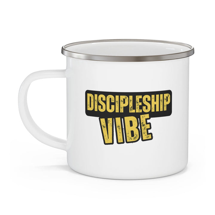 Enamel Camping Mug Discipleship Vibe - Decorative | Enamel Mugs