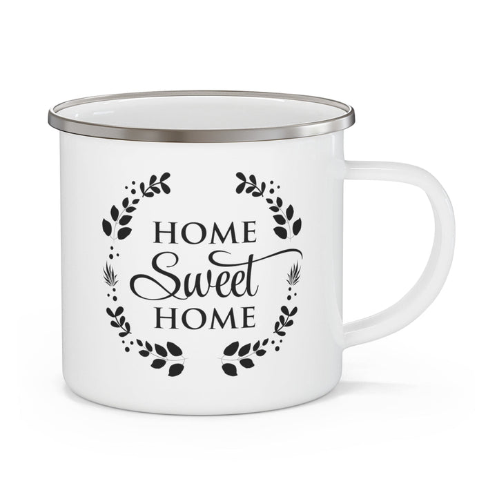 Enamel Camping Mug Home Sweet Home - Decorative | Enamel Mugs