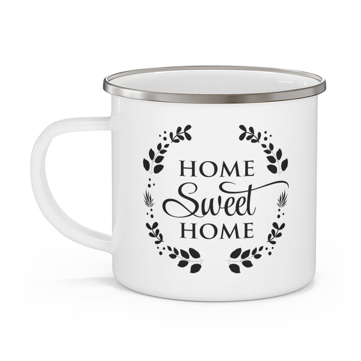 Enamel Camping Mug Home Sweet Home - Decorative | Enamel Mugs