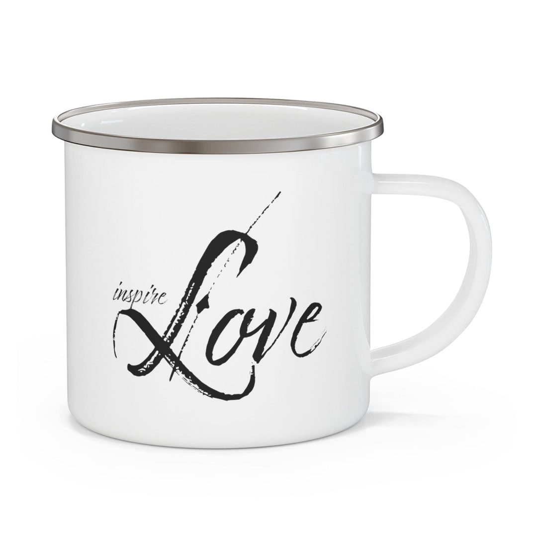 Enamel Camping Mug Inspire Love - Decorative | Enamel Mugs