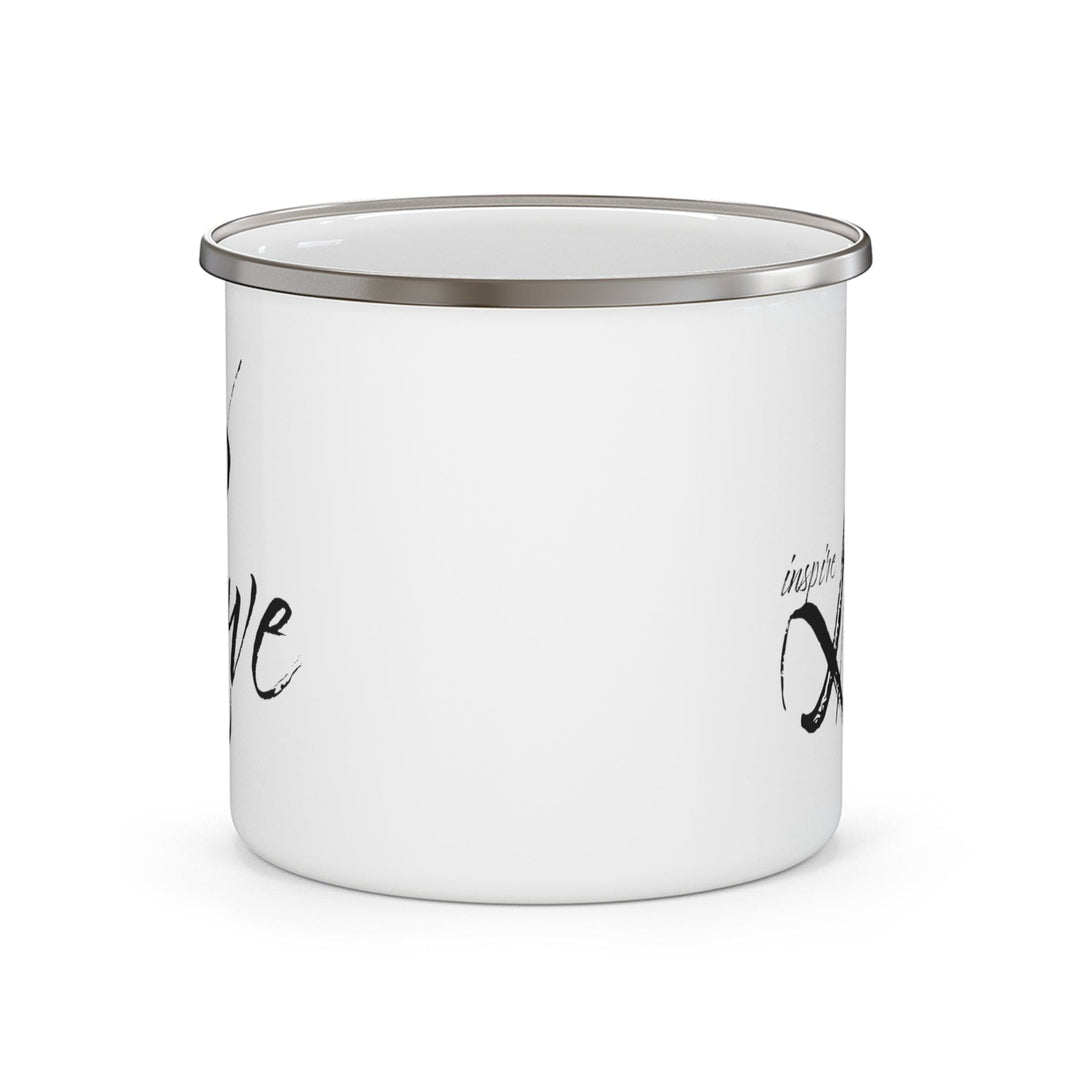 Enamel Camping Mug Inspire Love - Decorative | Enamel Mugs