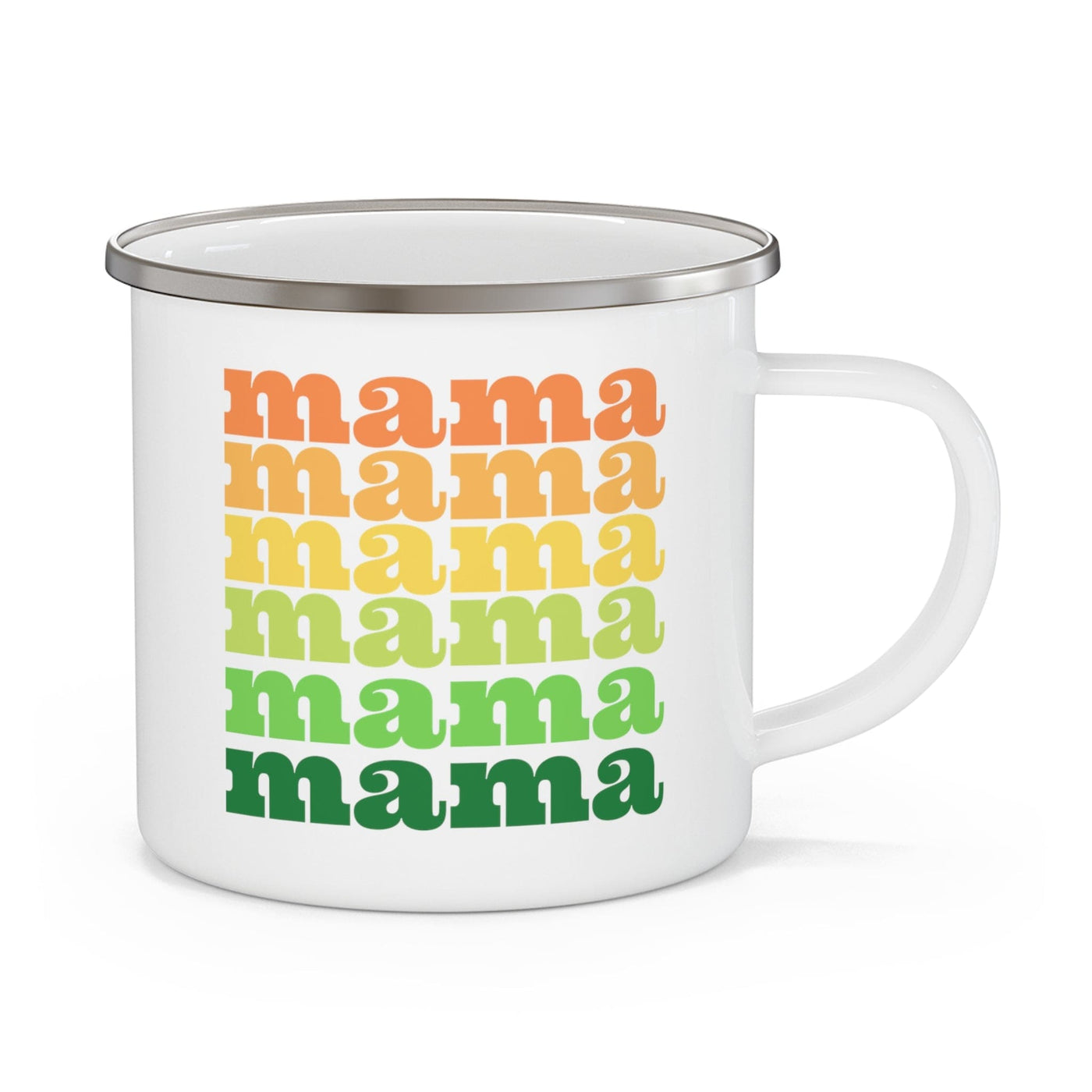 Enamel Camping Mug Mama Celebrating Mothers - Mug