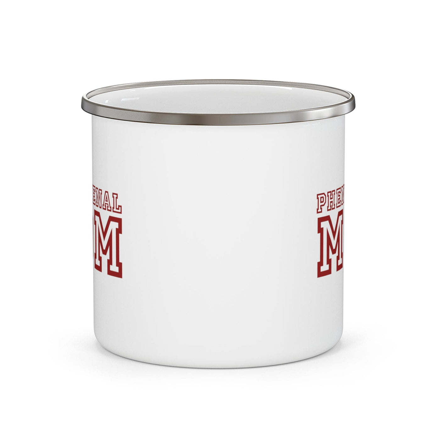 Enamel Camping Mug Phenomenal Mom a Heartfelt Gift For Mothers Red - Decorative