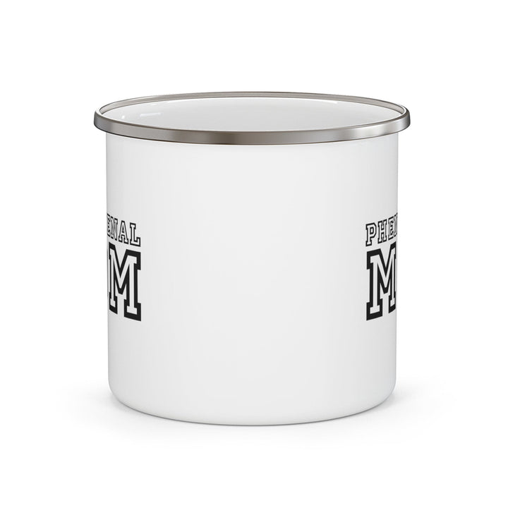 Enamel Camping Mug Phenomenal Mom Print - Decorative | Enamel Mugs