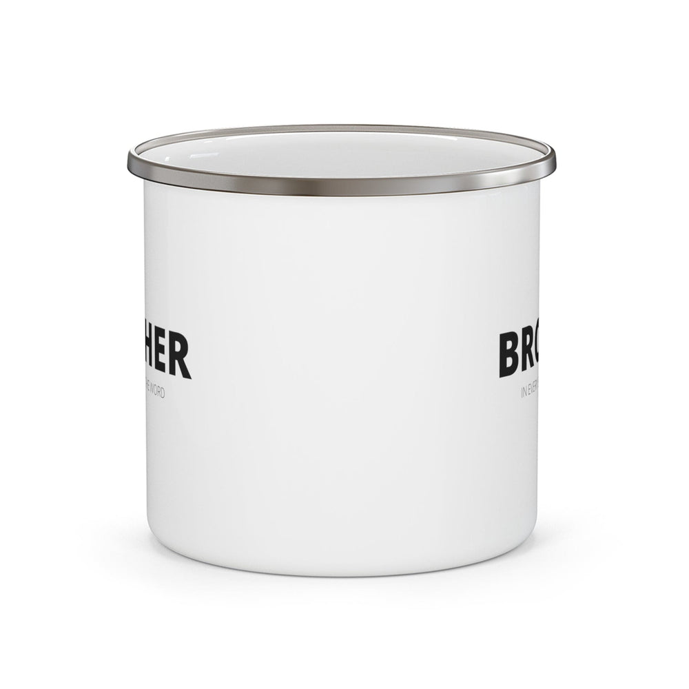 Enamel Camping Mug Say it Soul Brother (in Every Sense of the Word) Shirt