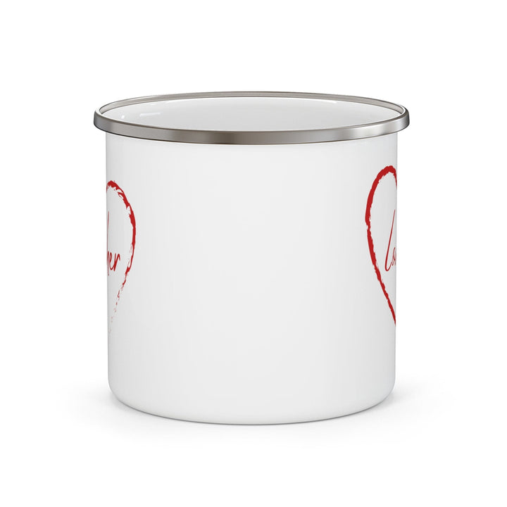 Enamel Camping Mug Say it Soul Love Her Red - Decorative | Enamel Mugs