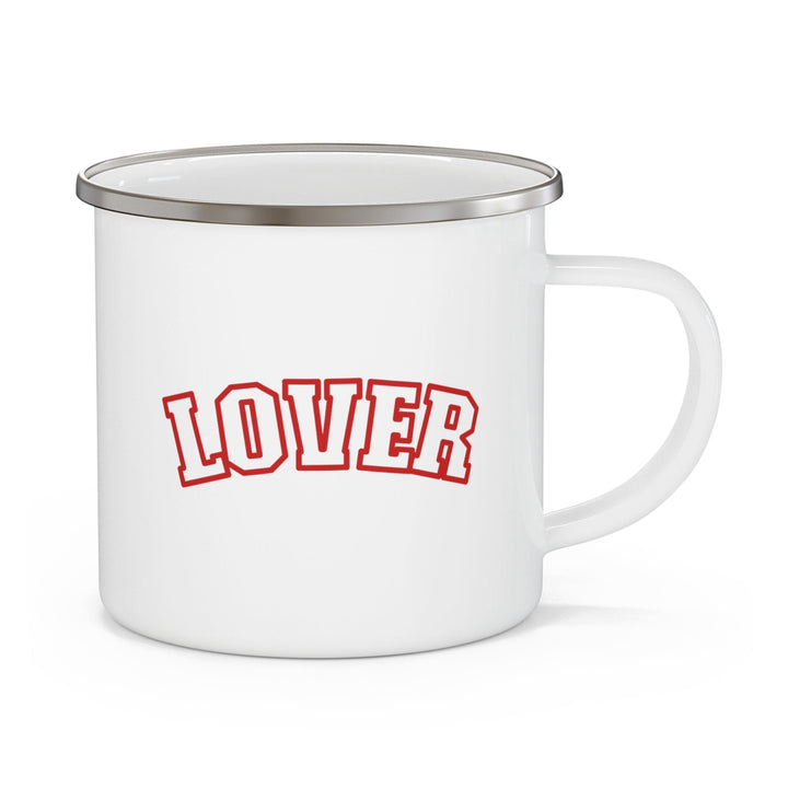 Enamel Camping Mug Say it Soul Lover Red - Decorative | Enamel Mugs