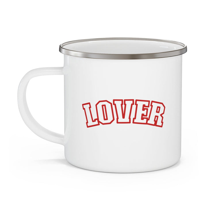 Enamel Camping Mug Say it Soul Lover Red - Decorative | Enamel Mugs