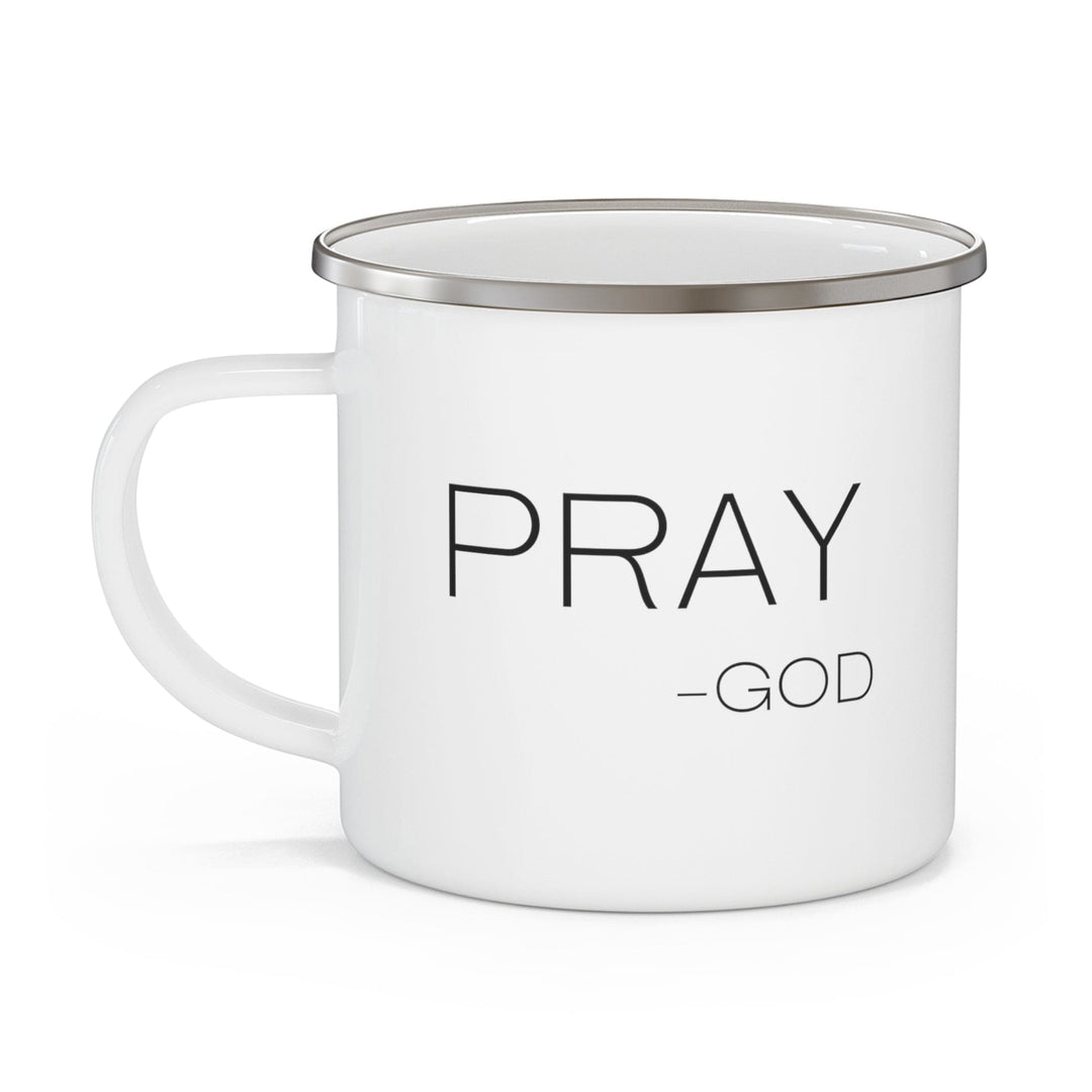 Enamel Camping Mug Say it Soul Pray- God - Decorative | Enamel Mugs