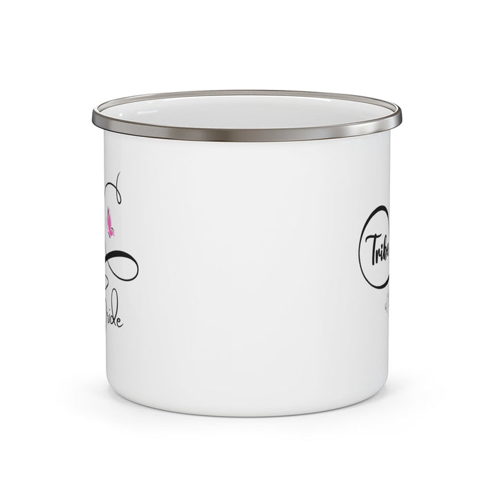 Enamel Camping Mug Tribe of the Bride - Wedding Bridal Butterfly Illustration