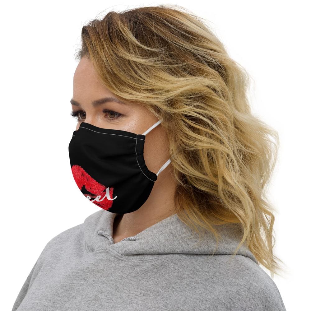 Face Coverings Sweet Kiss Red Lipstick Style Face Mask - Unisex | Face Masks