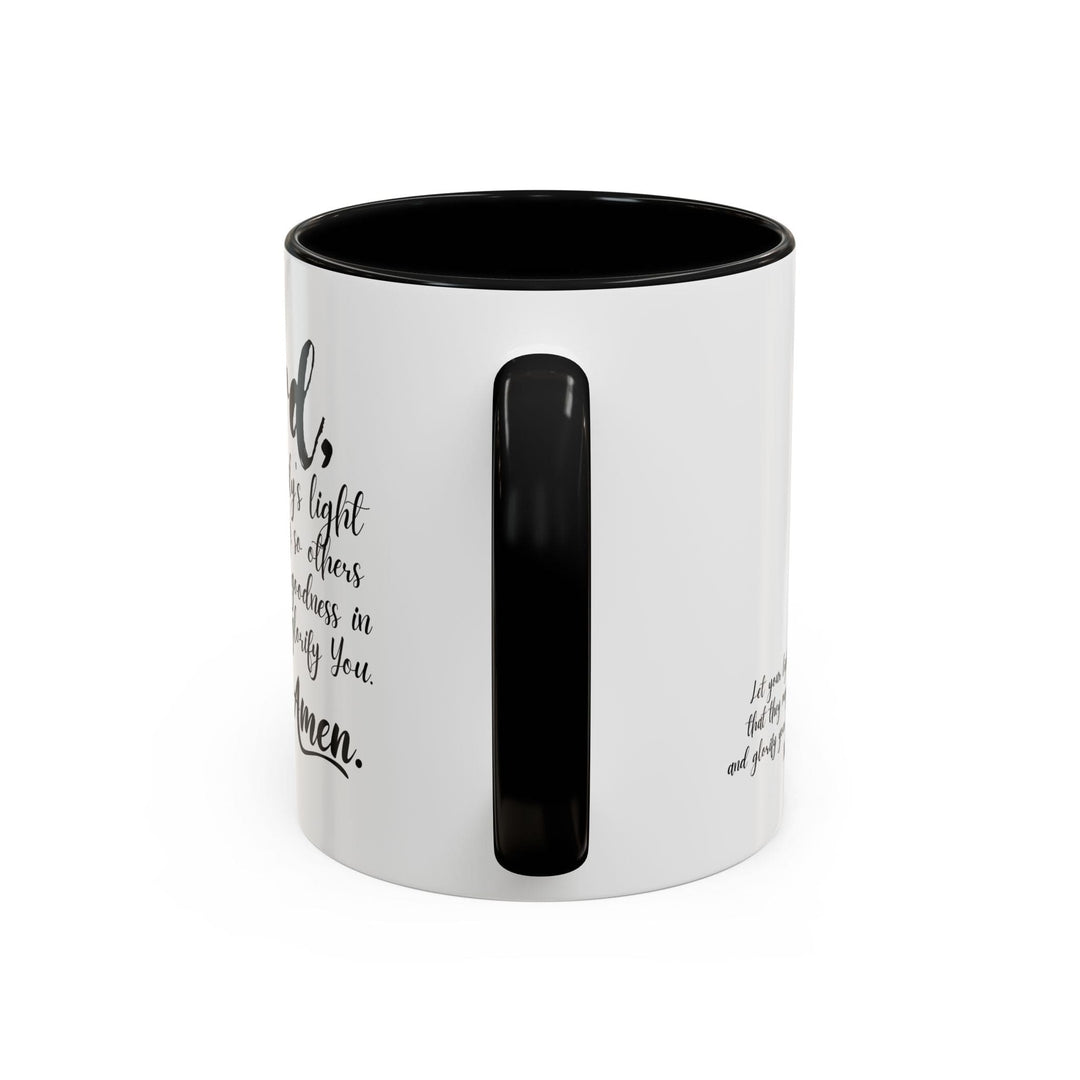 Faith-inspired Ceramic Gift Mug - Share Prayers and Love - Decorative/Ceramic
