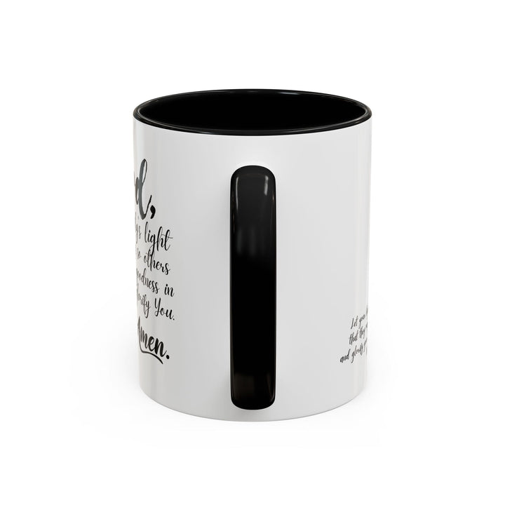 Faith-inspired Ceramic Gift Mug - Share Prayers and Love - Decorative/Ceramic