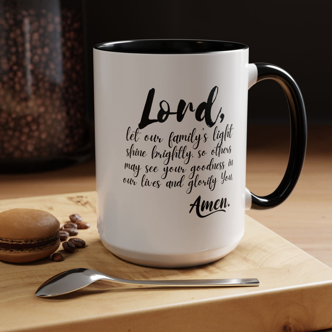 Faith-inspired Ceramic Gift Mug - Share Prayers and Love - Decorative/Ceramic