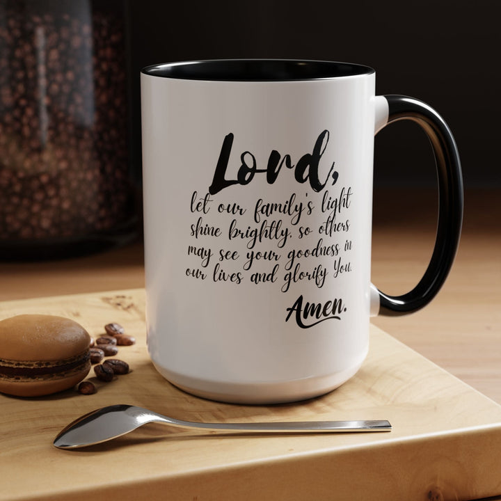 Faith-inspired Ceramic Gift Mug - Share Prayers and Love - Decorative/Ceramic
