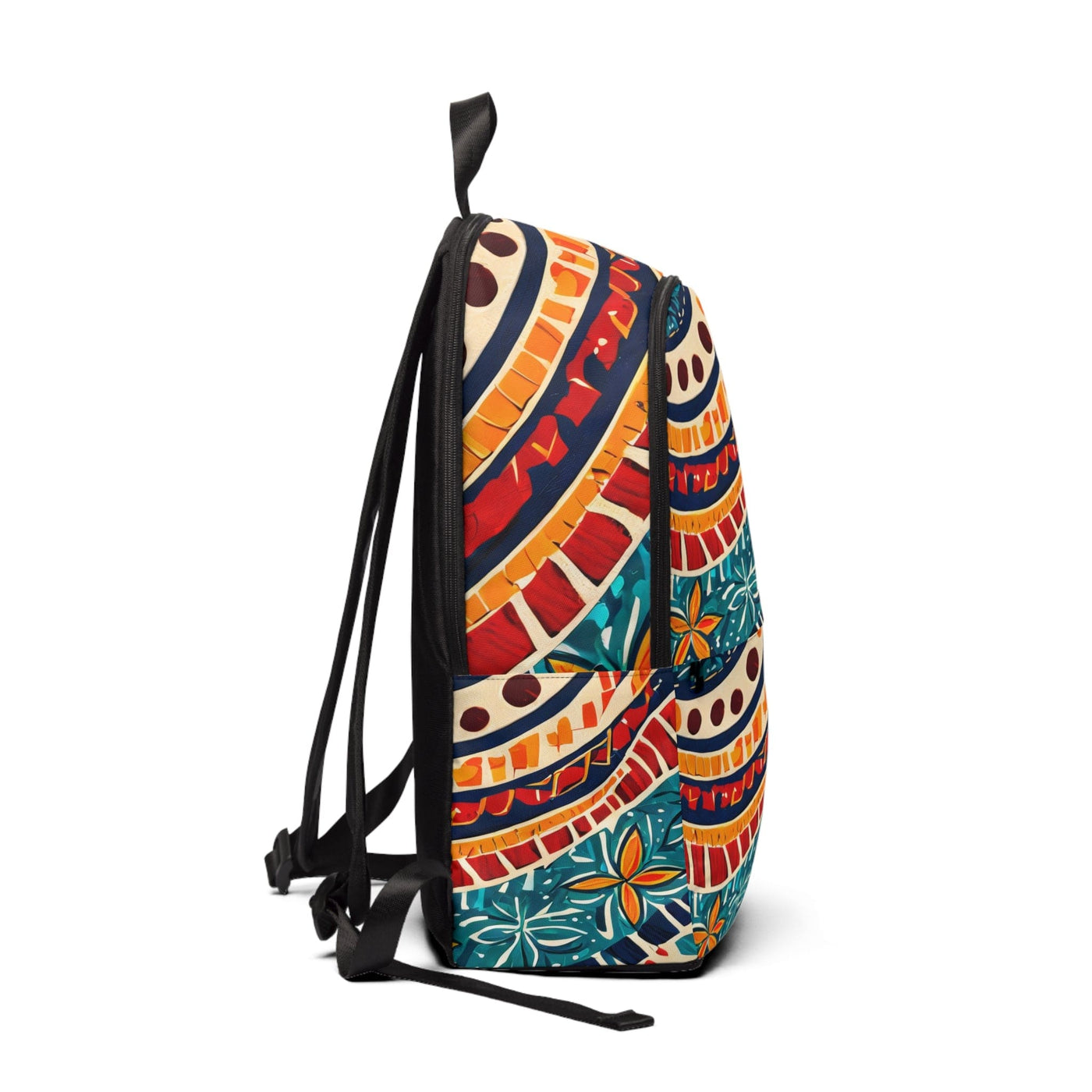 Fashion Backpack Waterproof Abstract Vibrant Multicolor Pattern 61374 - Bags