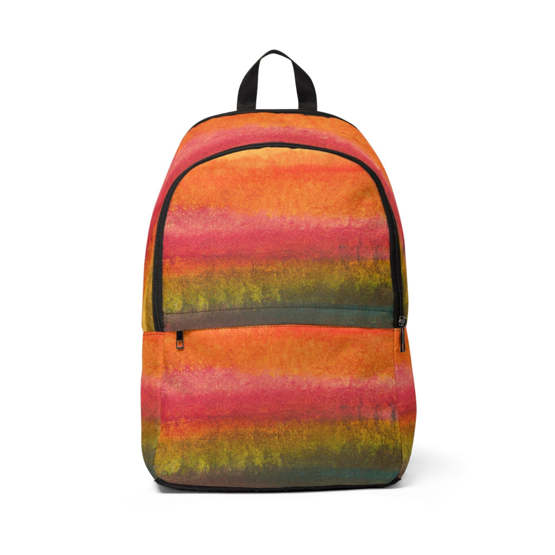 Fashion Backpack Waterproof Autumn Fall Watercolor Abstract Print