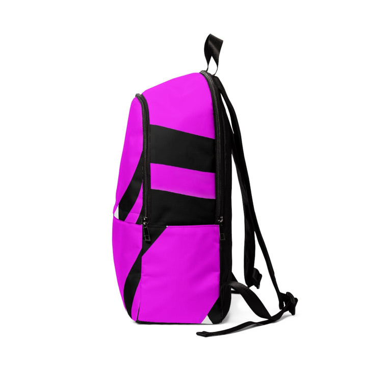 Fashion Backpack Waterproof Black and Pink Pattern - Bags | Backpacks