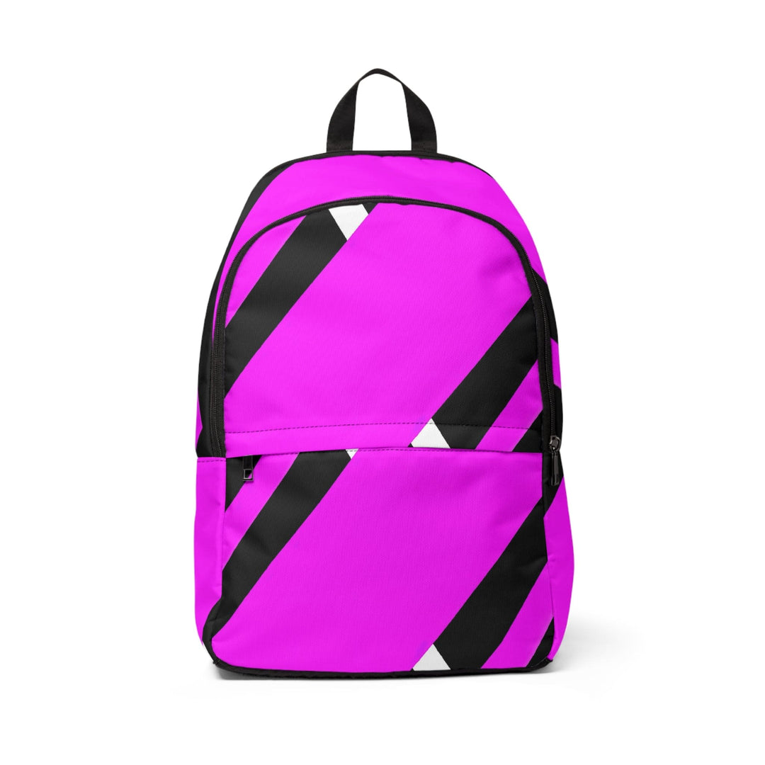 Fashion Backpack Waterproof Black and Pink Pattern - Bags | Backpacks