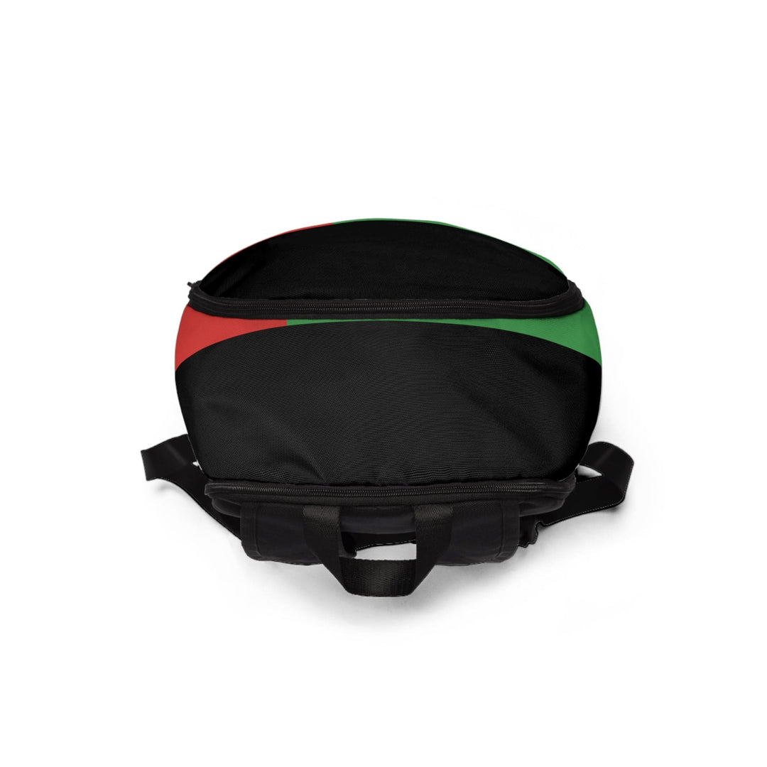 Fashion Backpack Waterproof Black Red Green Stripped - Bags | Backpacks