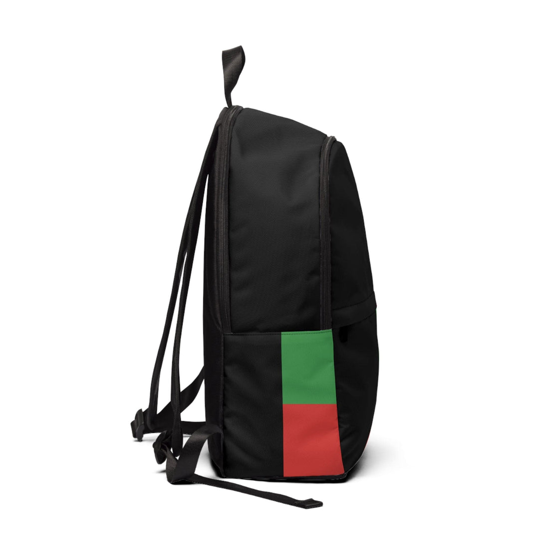 Fashion Backpack Waterproof Black Red Green Stripped - Bags | Backpacks