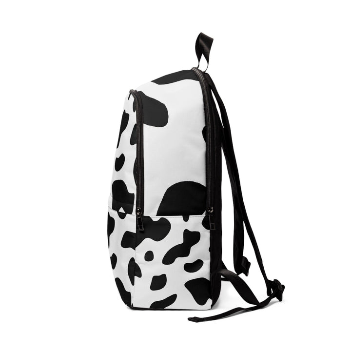 Fashion Backpack Waterproof Black White Cow Print - Bags | Backpacks