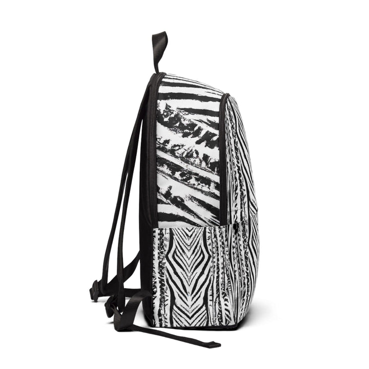 Fashion Backpack Waterproof Black White Native Print - Bags | Backpacks