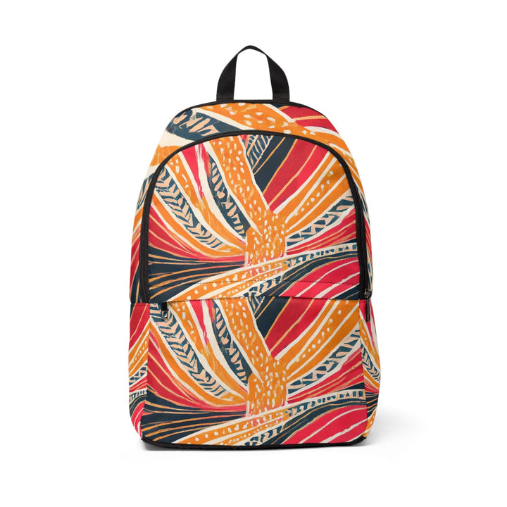 Fashion Backpack Waterproof Boho Multicolor Print - Bags/Backpacks