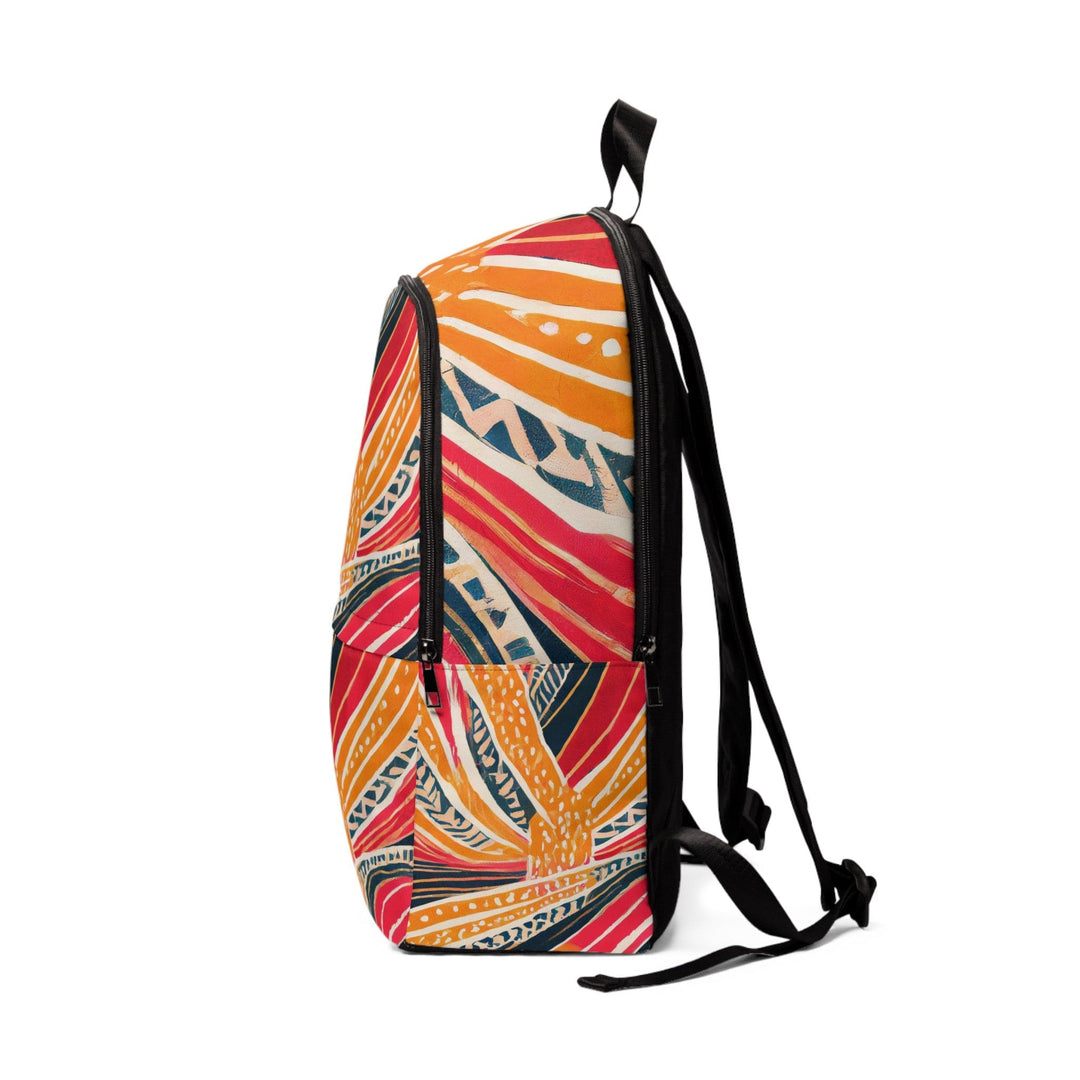 Fashion Backpack Waterproof Boho Multicolor Print - Bags/Backpacks