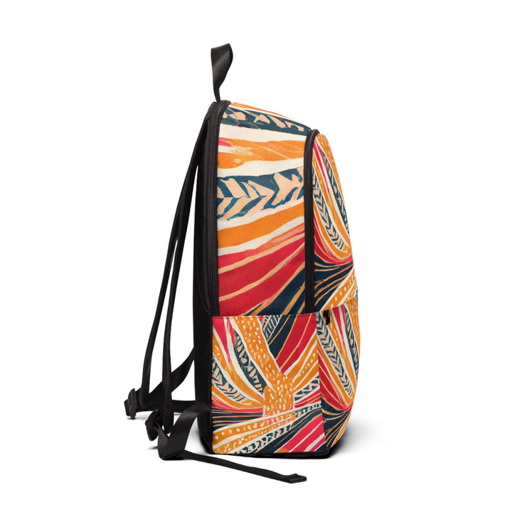 Fashion Backpack Waterproof Boho Multicolor Print - Bags/Backpacks