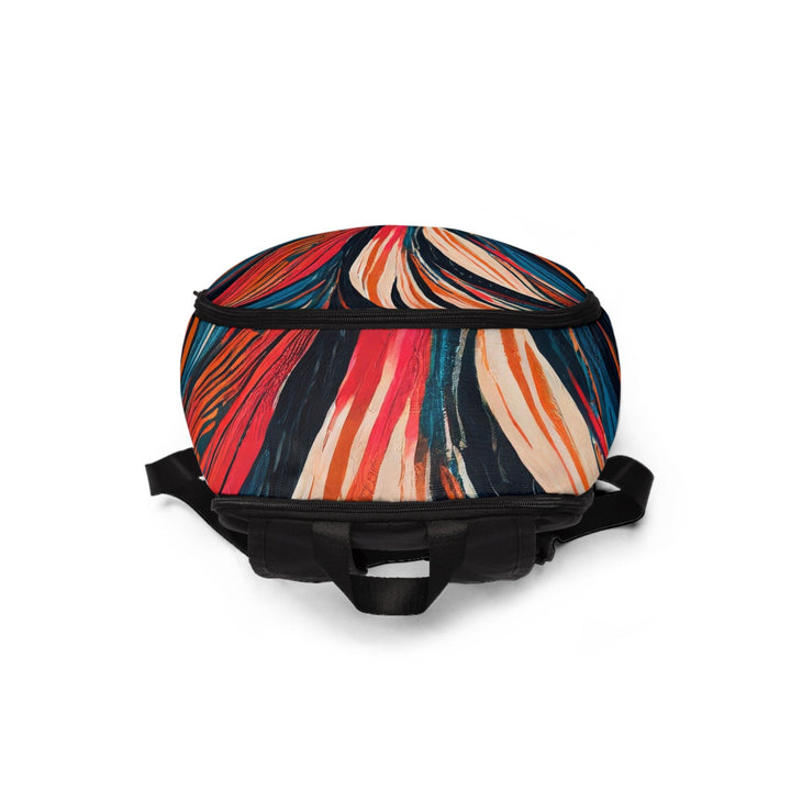 Fashion Backpack Waterproof Boho Multicolor Tropical Print - Bags/Backpacks