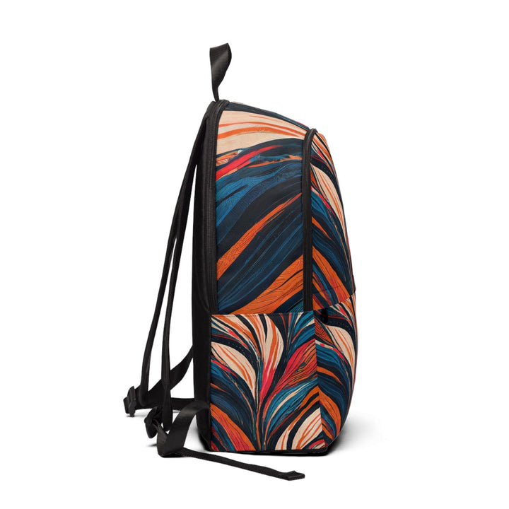 Fashion Backpack Waterproof Boho Multicolor Tropical Print - Bags/Backpacks