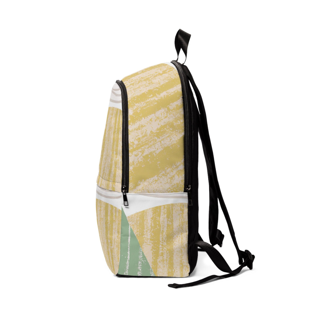 Fashion Backpack Waterproof Green Textured Boho Pattern - Bags | Backpacks