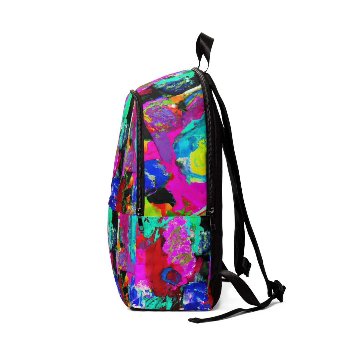 Fashion Backpack Waterproof Multicolor Abstract Pattern - Bags