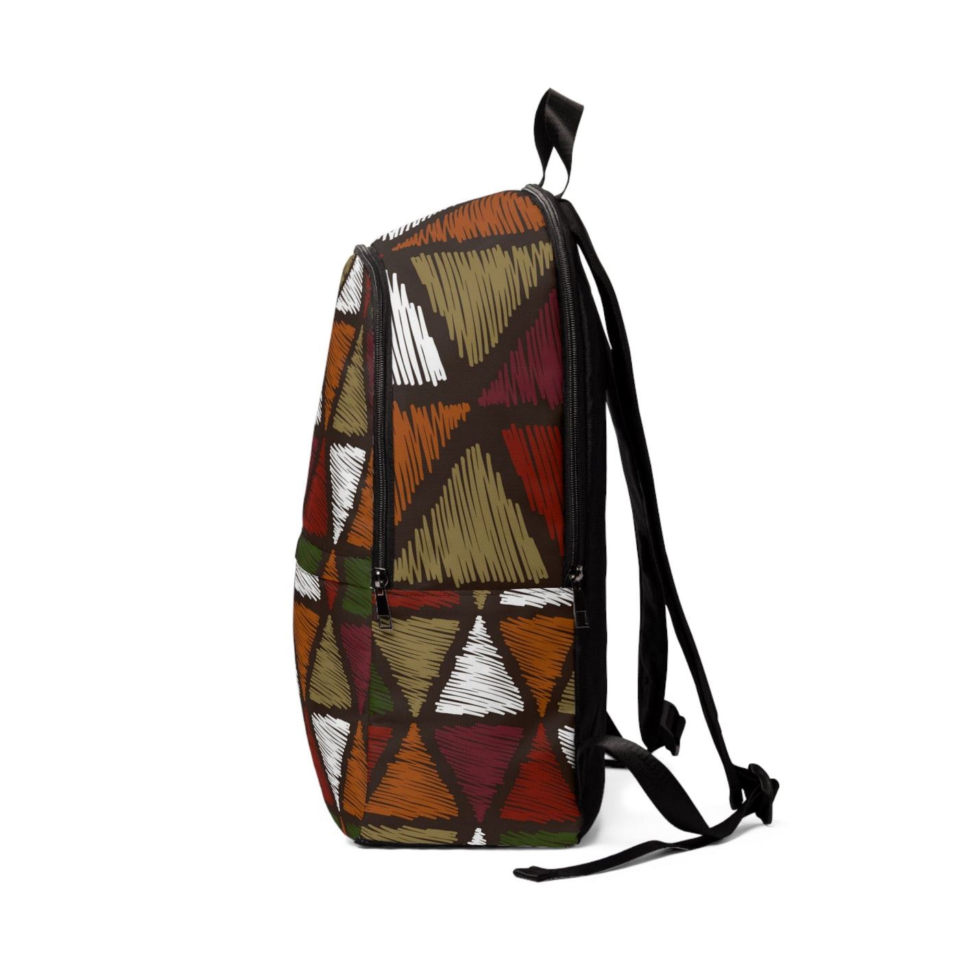 Fashion Backpack Waterproof Multicolor Tribal Pattern - Bags
