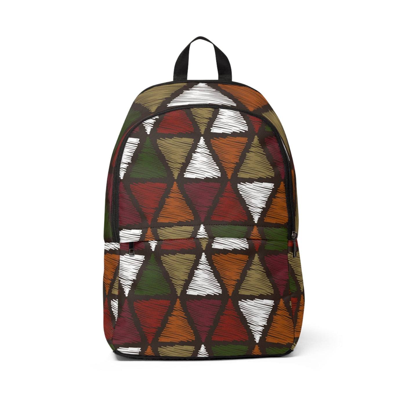 Fashion Backpack Waterproof Multicolor Tribal Pattern - Bags