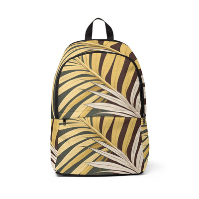 Fashion Backpack Waterproof Palm Tree Leaves Pattern - Bags