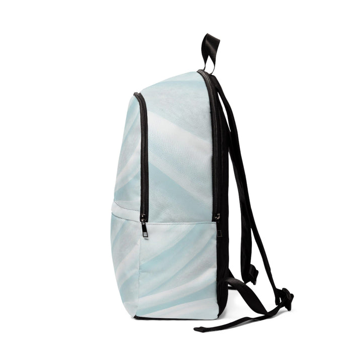 Fashion Backpack Waterproof Pastel Blue Swirl - Bags | Backpacks