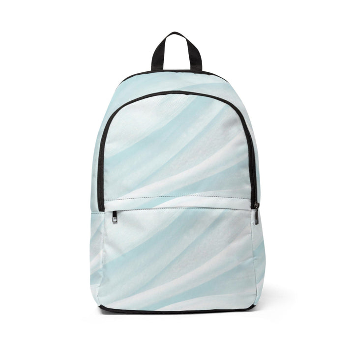 Fashion Backpack Waterproof Pastel Blue Swirl - Bags | Backpacks