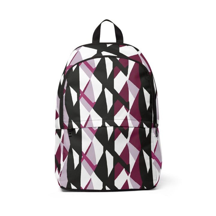 Fashion Backpack Waterproof Pink Mauve Pattern - Bags | Backpacks