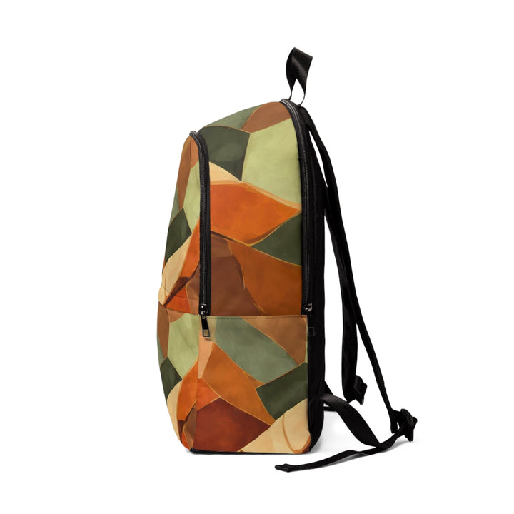 Fashion Backpack Waterproof Rustic Red Abstract Pattern - Bags | Backpacks