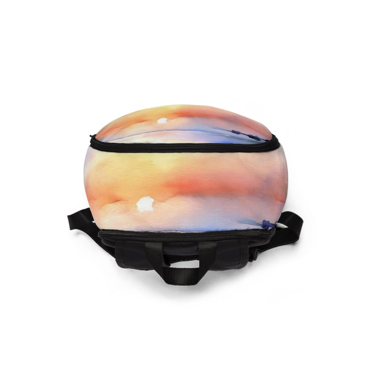 Fashion Backpack Waterproof Sunset by the Sea Print - Bags/Backpacks