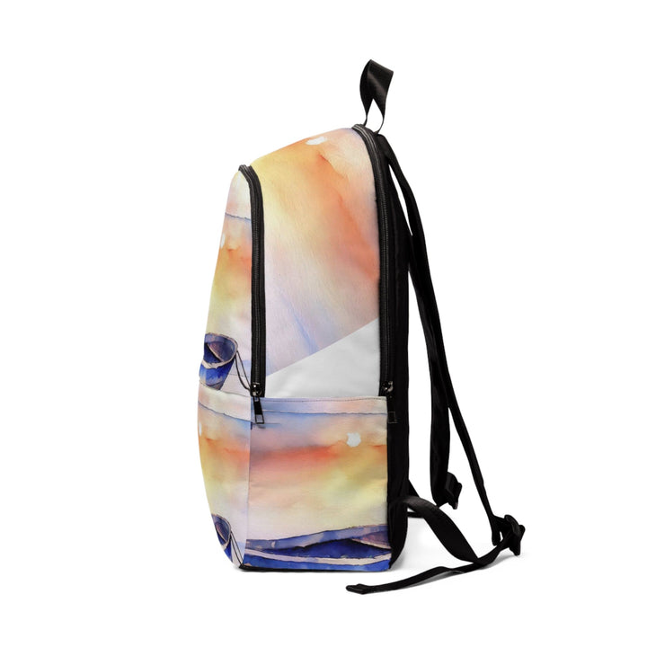 Fashion Backpack Waterproof Sunset by the Sea Print - Bags/Backpacks
