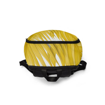 Fashion Backpack Waterproof Yellow Palm Leaves - Bags